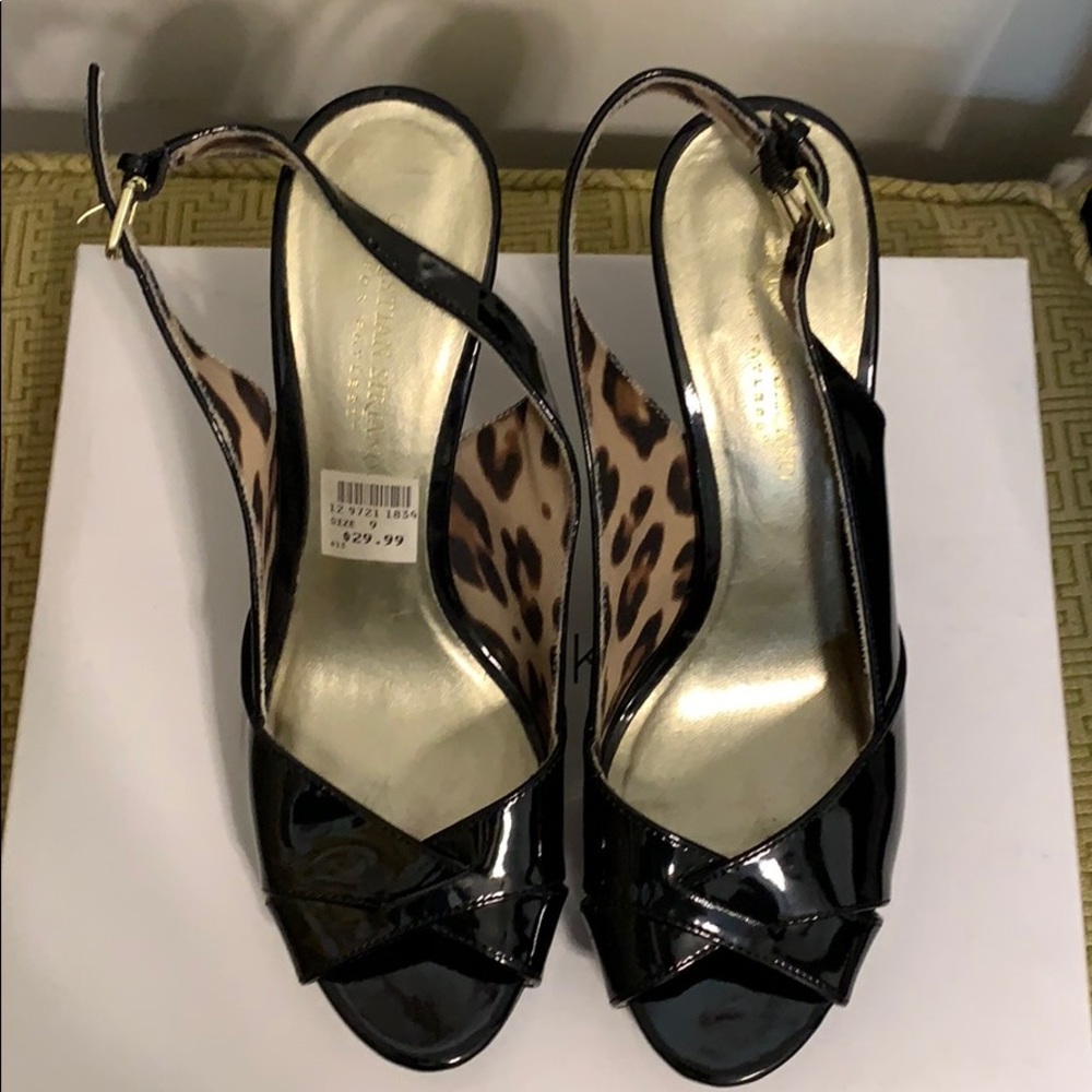 Christian Siriano black shoes